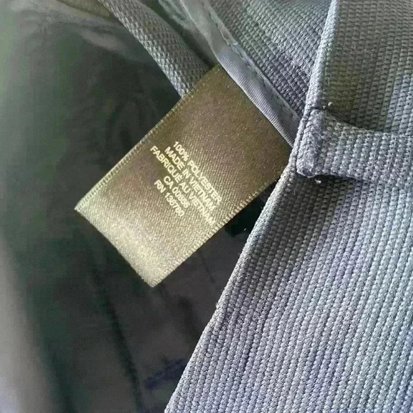 RW & Co Cropped Mid-Rise Trousers/Pant ,true navy size 14. - Picture 7 of 10